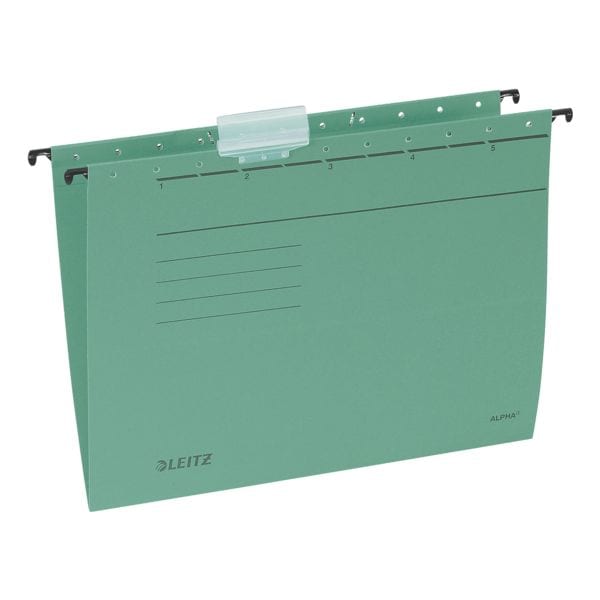 Leitz Hängemappen »Alpha 1985« 25 Stück grün Image
