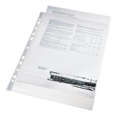 Esselte Prospekthülle »Economy« A4 glasklar - 100 Stück transparent, 23x30.2 cm