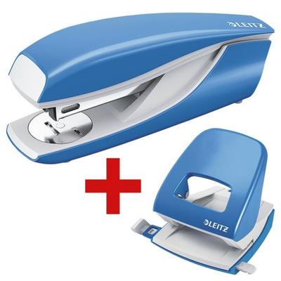 Leitz Tacker / Heftgerät »5502 NeXXt« inkl. Locher »5008 NeXXt« blau, 4x5.8x14.5 cm Image