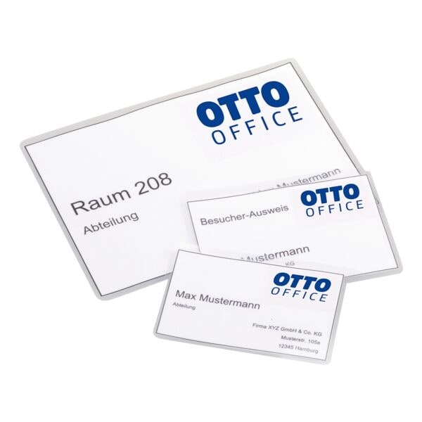OTTO Office Laminierfolien »Kreditkarte« transparent, 8.6x5.4 cm Image