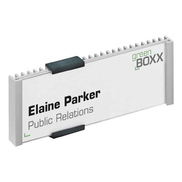 Durable Türschild »Info Sign 480023« silber, 14.9x5.3 cm Image