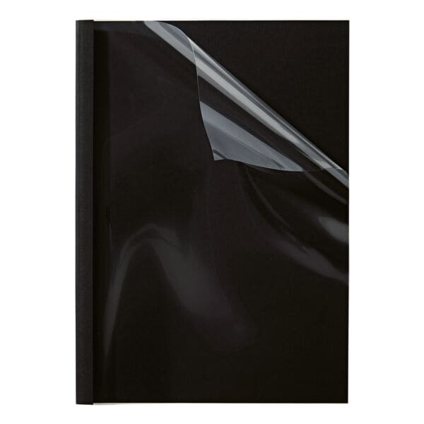 OTTO Office Thermobindemappen bis 60 Blatt Leinenstruktur schwarz, 21.15x29.7 cm Image