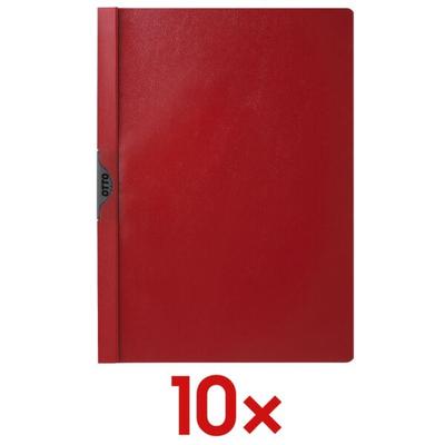 10x Klemmhefter rot, OTTO Office, 22x30.8 cm