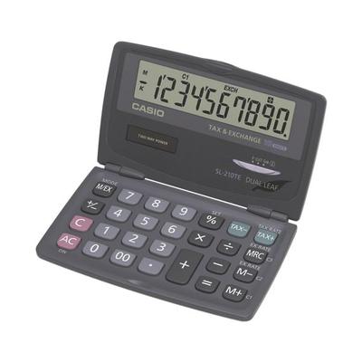 Taschenrechner »SL-210TE« blau, CASIO, 12x1.25x7.3 cm