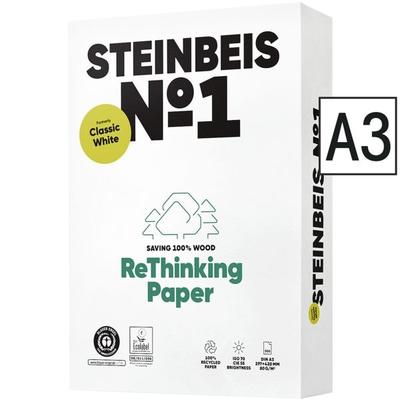 Recyclingpapier »Classic White« weiß, Steinbeis