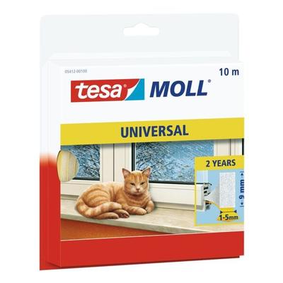 tesa Schaumstoffdichtung »tesamoll® Universal« 9mm x 10m weiß, 0.9 cm Image