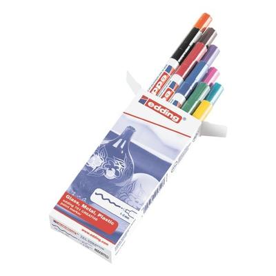 Edding 10er-Set Lackmarker »751« grau Image