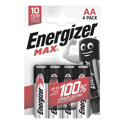 4er-Pack Batterien »Max Alkaline« Mignon / AA / LR06, Energizer