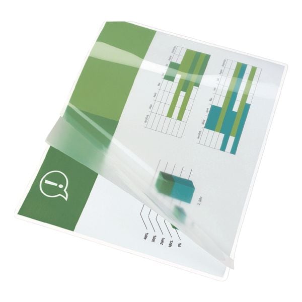 GBC Laminierfolien A4 100 Stück 175 mic transparent, 30.3x21.6 cm Image