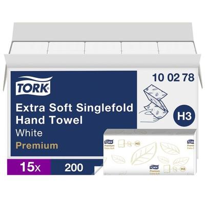 Tork Papierhandtücher »Premium« weiß, 22.6 cm Image