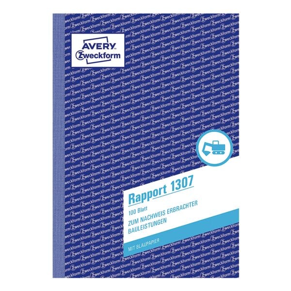 Avery Zweckform Formularbuch »Rapport« weiß, 14.8x21 cm Image