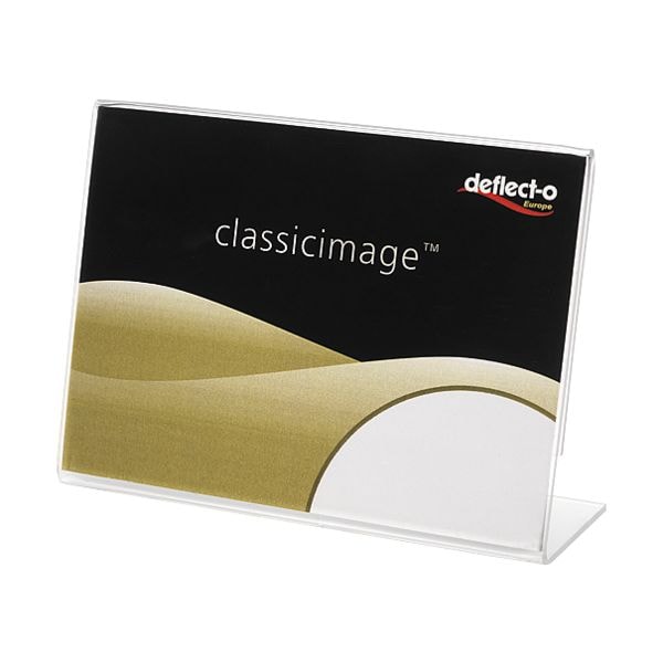 deflecto Tischaufsteller »deflecto®« A7 schräg transparent, 10.7x8x3.6 cm