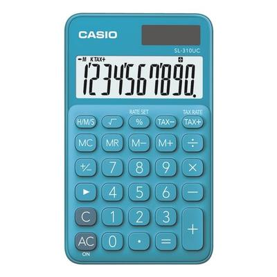 CASIO Taschenrechner »SL-310UC« blau, 7x0.8x11.8 cm Image