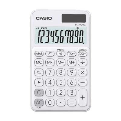 CASIO Taschenrechner »SL-310UC« weiß, 7x0.8x11.8 cm Image