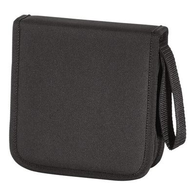 CD/DVD-Tasche für 34 Stück schwarz, Hama, 16.5x4.5x16.5 cm