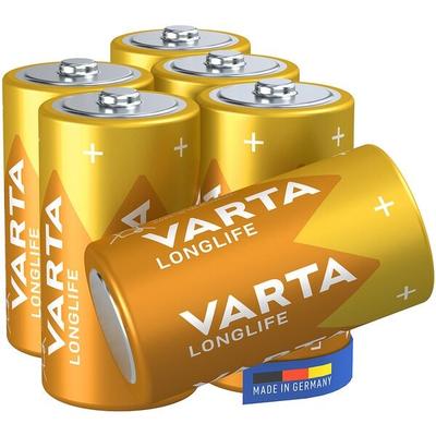 Varta 6er-Pack Batterien »LONGLIFE« Baby / C / LR14 Image