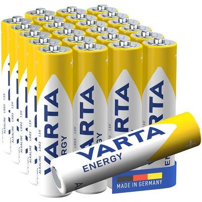 24er-Pack Batterien »Energy« Micro / AAA / LR03, Varta, 4.45 cm