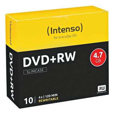 Intenso DVD-Rohlinge »DVD+RW« silber Image
