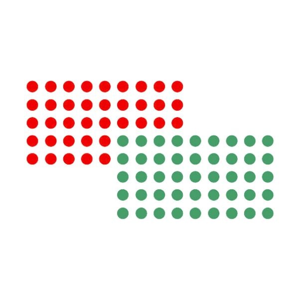 Franken Markierungspunkte »UMZ P« mehrfarbig Image