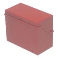 Karteikasten A6 quer »the index H62146« rot, helit, 16.5x13x9 cm