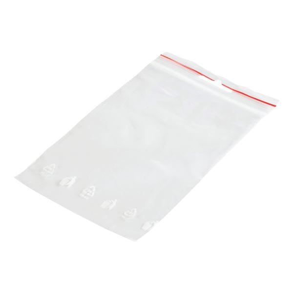 Wbv 1000 Druckverschlussbeutel 100x150 mm 50 mic transparent, 10x17.5 cm Image