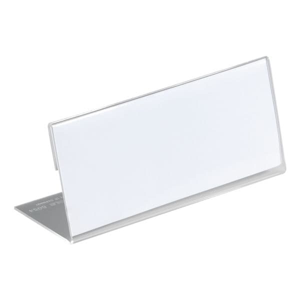 Durable 10er Pack Tischnamensschilder »150x61 mm« transparent, 15x6.1 cm Image