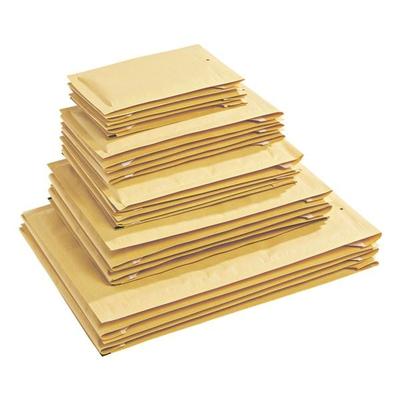 Mailmedia 100 Luftpolster-Versandtaschen »airpoc«, Sortimentsbox mit 5 verschiedenen Größe braun, 25x35 cm