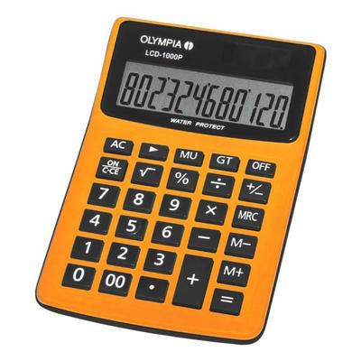 Olympia Tischrechner »LCD 1000P« orange, 10.6x4x15.8 cm Image