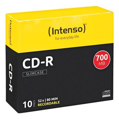 Intenso CD-Rohlinge »CD-R« 10 Stück silber