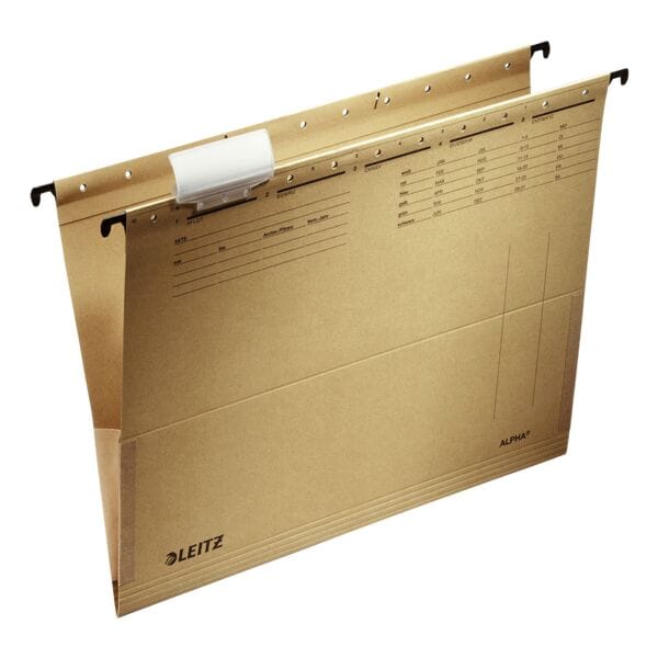 Leitz Hängetaschen »Alpha 1916« 25 Stück (1916-00-00) braun Image
