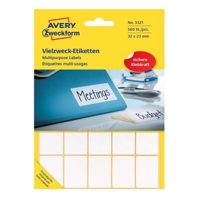 Avery Zweckform 560er-Pack Vielzweck-Etiketten »3321« weiß Image