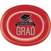 Creative Converting Graduation School Spirit Paper Dinner Plate in Red | Wayfair DTC320085OVAL