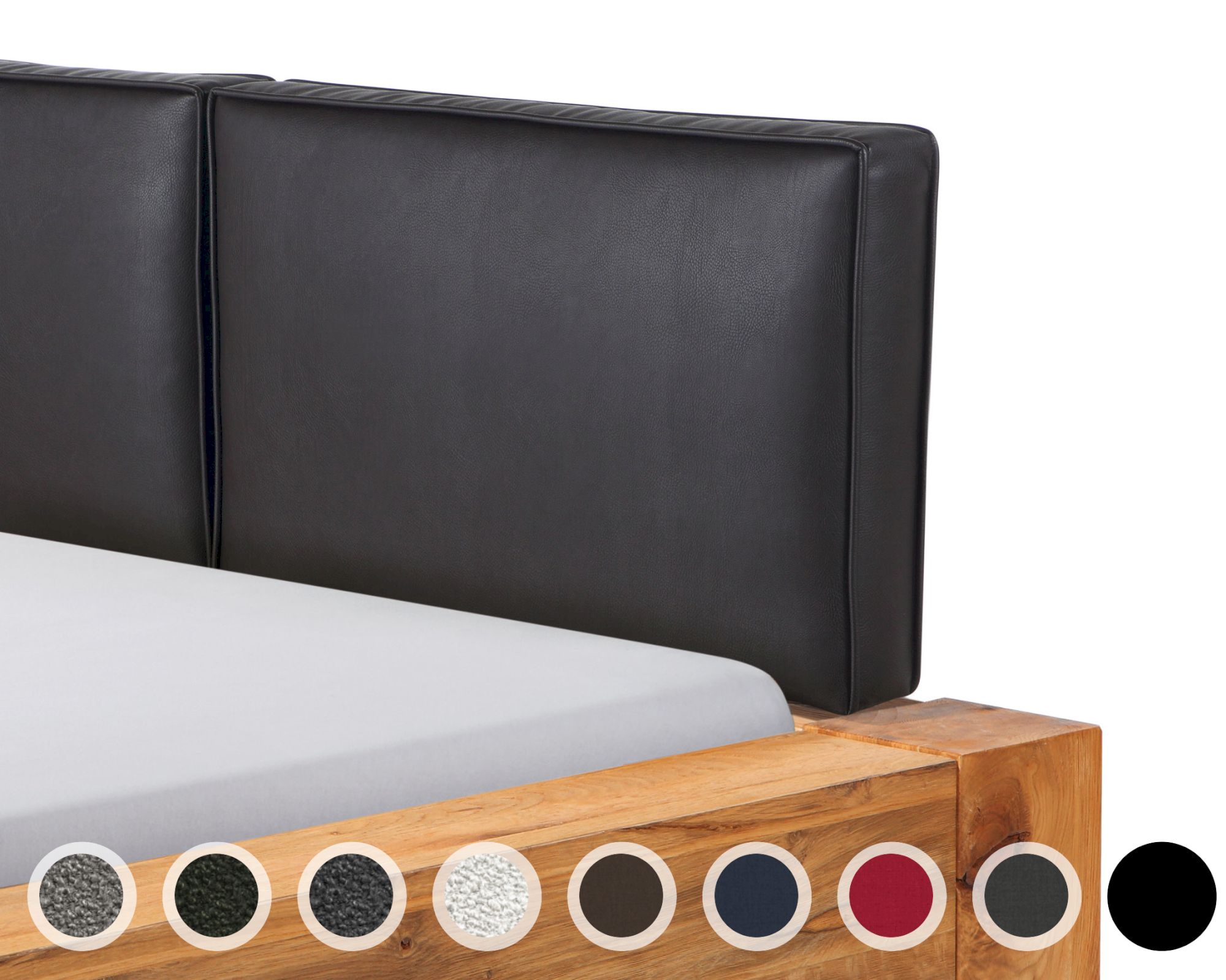 Hasena Kopfteil Dorma 140 cm / PK3 Campos 375 nero Image