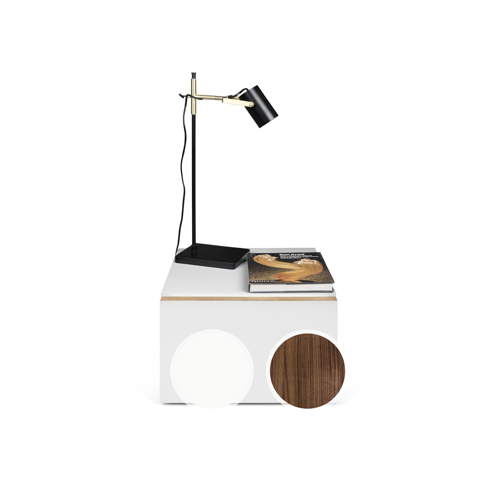 TemaHome »Float« Nachttisch Walnuss