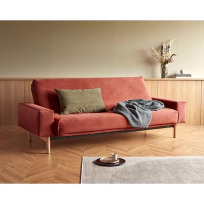 Innovation Mimer Multifunktionales Klappsofa 140x200 cm / 554 Senf / Classic / mit Bezug