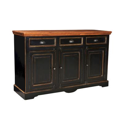 SIT »Corsica« Massivholz Mango Sideboard schwarz