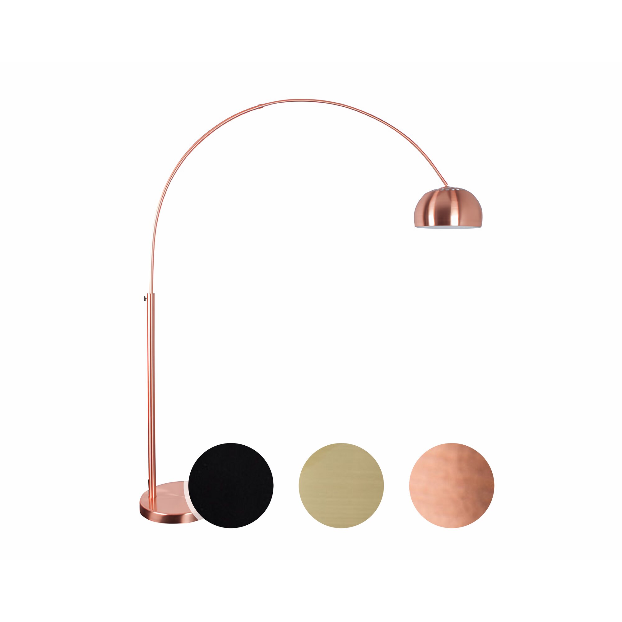 Zuiver »Metal Bow« Stehleuchte Messing