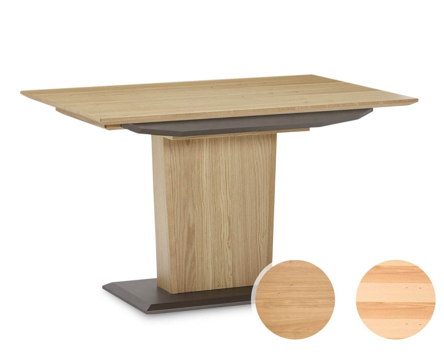 Schösswender »Ontario« 300 Säulentisch ohne Funktion / 90x130 cm / Kernbuche natur