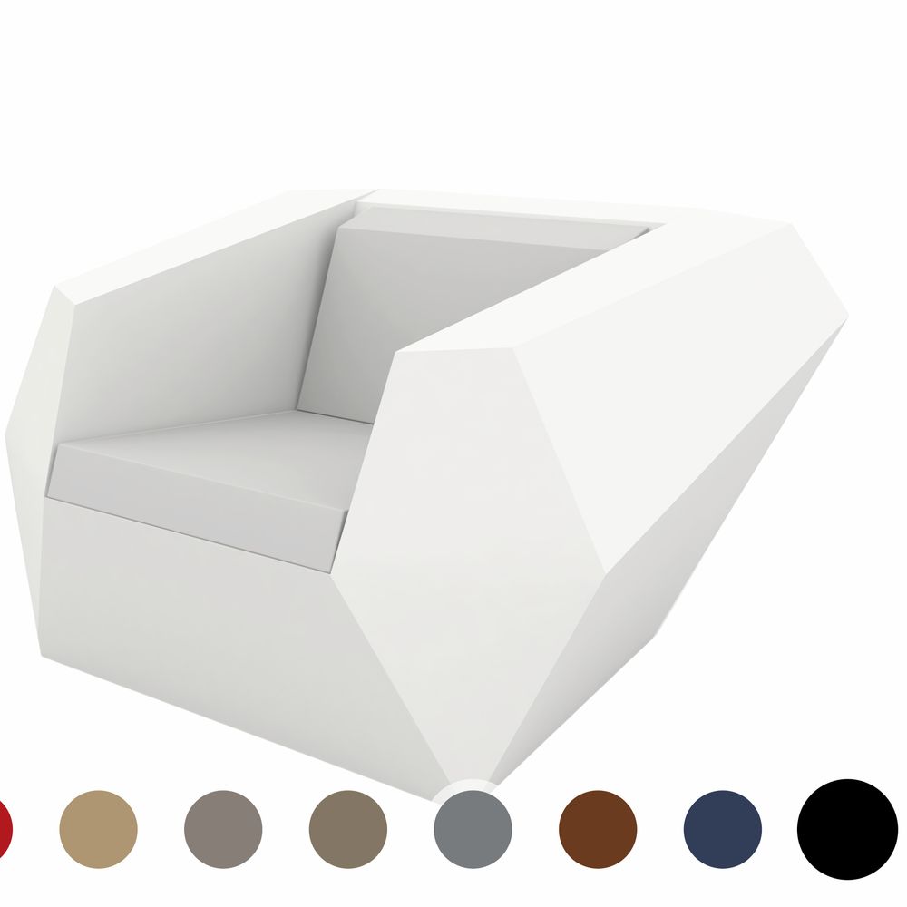 Vondom »FAZ« Outdoor Lounge Sessel Basic Matt / Orange