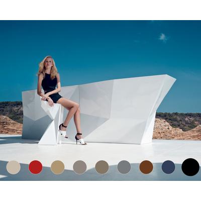 Vondom »FAZ« Outdoor Bar-Elemente Bar-Ecke / Lackiert Hochglanz / Taupe Image