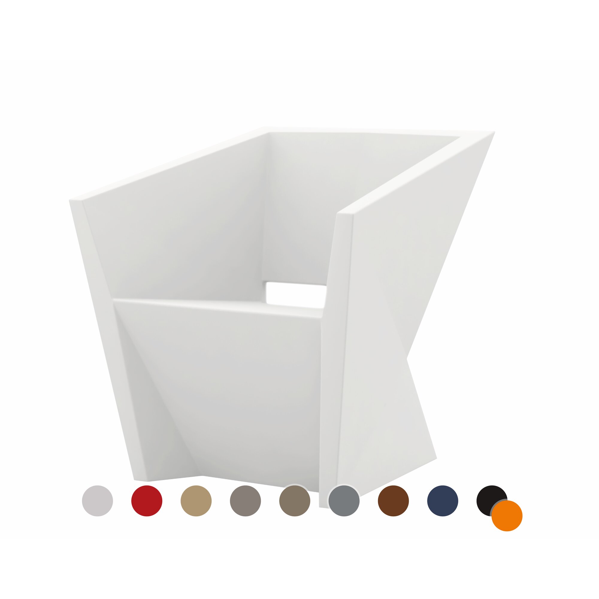 Vondom »FAZ« Outdoor Sessel Lackiert Hochglanz / Khaki