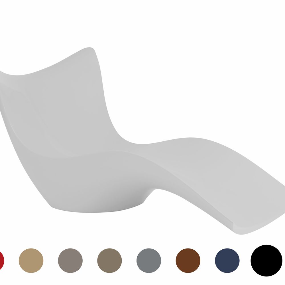 Vondom »SURF« Outdoor Liege Basic matt / Ice