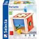 Selecta 62019 Varianto, Sortier-und Steckspiel aus Holz, 10 Monate to 3 Jahre, 15 cm, bunt