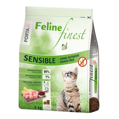 2x2kg Sensible - Grain Free Porta 21 Katzenfutter trocken