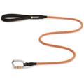 Ruffwear Hundeleine mit Karabiner Clip, Alle Hunderassen, Größe: L - Durchmesser: 11 mm, Länge: 1,5 m, Robustes Kernmantelseil, Orange (Pumpkin Orange), Knot-a-Leash, 40204-855L