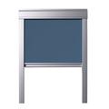 Roof Window Blackout Blind compatible with VELUX SK06, S06, 606, 4, ‎Petrol Blue