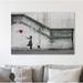 Wrought Studio™ There Is Always Hope by Banksy - Wrapped Canvas Graphic Art Print Canvas in Gray | 28 H x 42 W x 1.5 D in | Wayfair