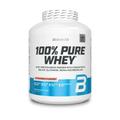 BioTechUSA 100% Pure Whey | Protein Powder with BCAA and Glutamine | Gluten-Free, Palm Oil Free | 28g Protein per Serving, 2.27 kg, Strawberry