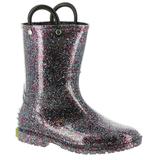 Western Chief Glitter Rain Boot - Girls 6 Toddler Multi Boot Medium