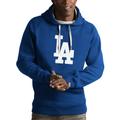 Men's Antigua Royal Los Angeles Dodgers Victory Pullover Hoodie